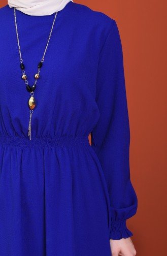 Beli Lastikli Tunik Pantolon İkili Takım 1205-05 Saks