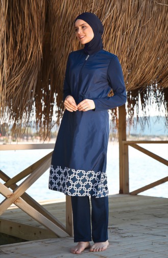 Navy Blue Swimsuit Hijab 1997-01