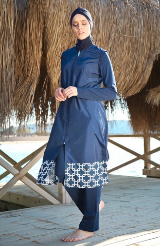 Navy Blue Swimsuit Hijab 1997-01