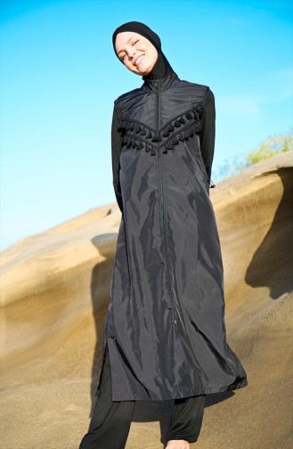 Black Swimsuit Hijab 1998-02