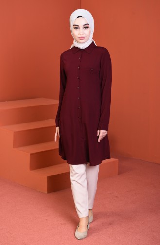 Claret red Tuniek 30001-04