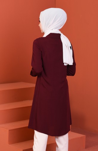 Claret red Tuniek 30001-04