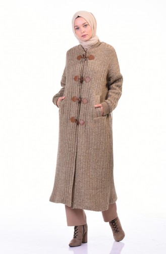 Tricot Long Cardigan Beige 35967-04