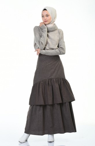 Brown Skirt 3105-01