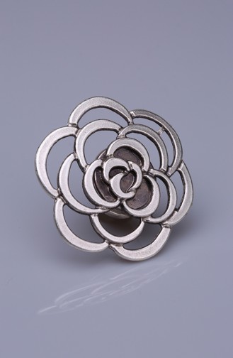 Silver Gray Brooch 05-0907-00-12