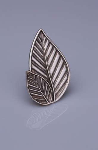 Silver Gray Brooch 05-0909-00-12