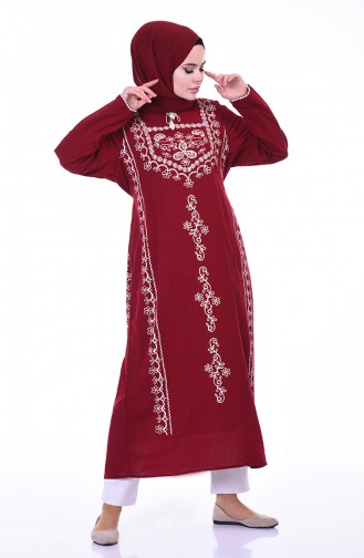 Claret red Tuniek 0211-05