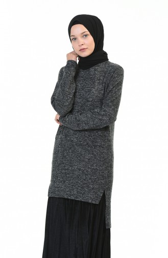 Trikot Tunika mit Tasche 10320-02 Schwarz 10320-02