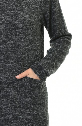 Trikot Tunika mit Tasche 10320-02 Schwarz 10320-02
