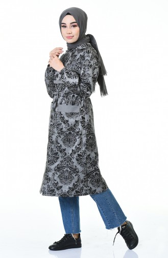 Hooded Seasonal Cape Gray 2093-03