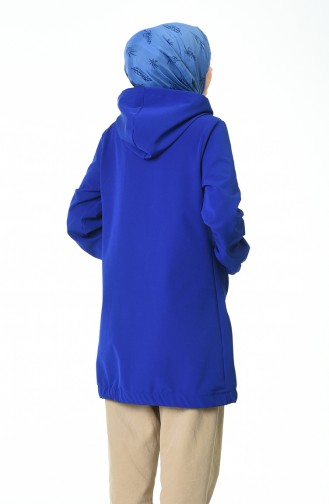 Hooded Sports Cape Dark Blue 4306-01