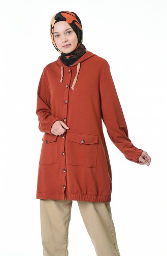 Hooded Sports Cape Brick 4307-02