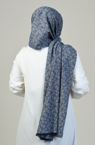 Navy Blue Shawl 99252-01