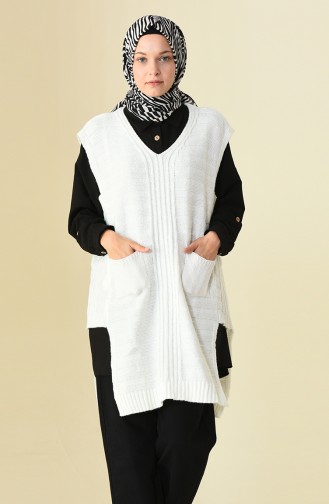 Tricot Sweater Ecru 8028-09