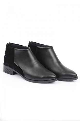 Black Boots-booties 6920-0