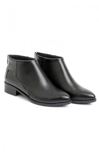 Black Boots-booties 6921-1