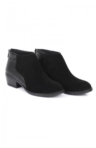 Black Boots-booties 6923-3