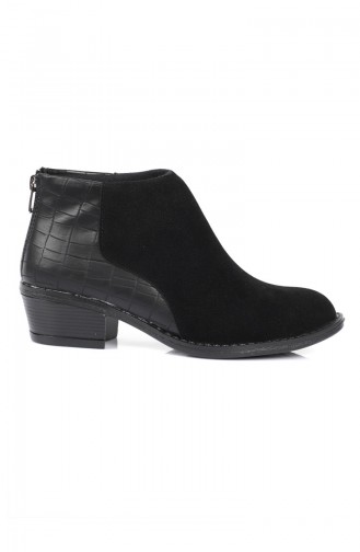 Black Boots-booties 6923-3