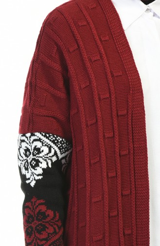 Claret Red Cardigans 0950-03