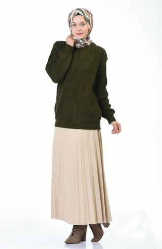 Tricot Sweater Khaki 1958-04