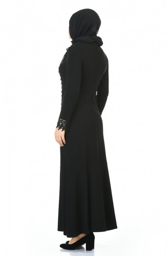 Black Hijab Dress 8K3811500-01