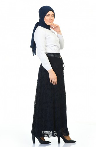 Navy Blue Rok 6K2616205-01