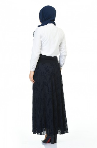 Navy Blue Skirt 6K2616205-01