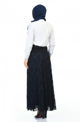 Navy Blue Rok 6K2616205-01