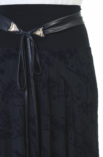 Navy Blue Skirt 6K2616205-01