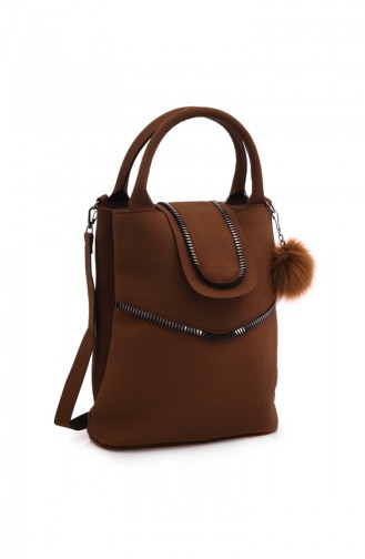 Stilgo Women´s Shoulder Bag Brown Tobacco 06Z-05