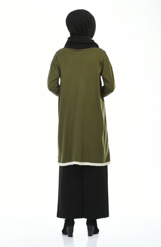 Tunik Pantolon İkili Takım 4140-05 Bej Haki 4140-05