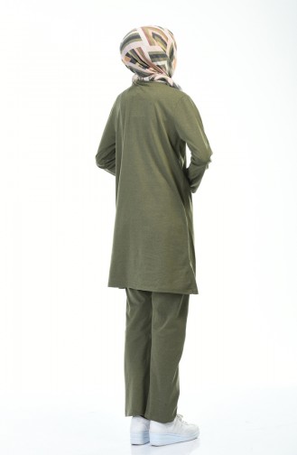 Tunic Trousers Double Set Khaki 1012-03