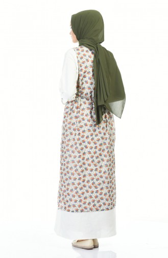 Robe Hijab Ecru 0100-05