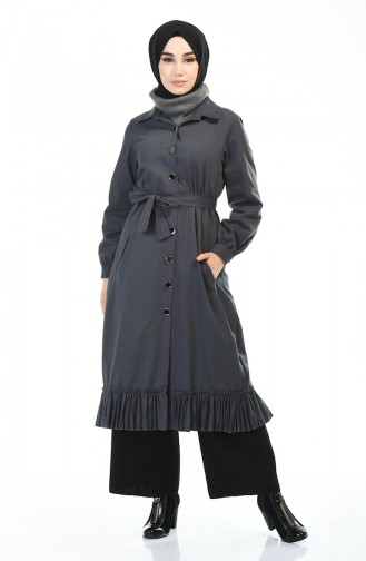 Dark Gray Trenchcoat 1241-06