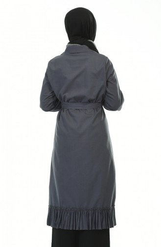 Dark Gray Trenchcoat 1241-06