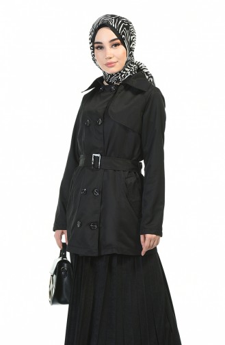 Trench Coat Noir 1015-03