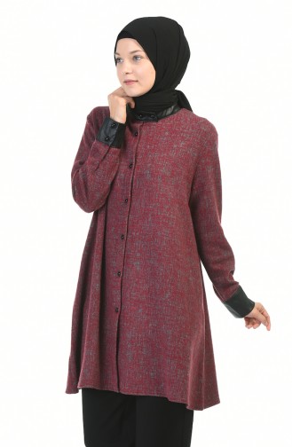 Claret red Tuniek 1583-01