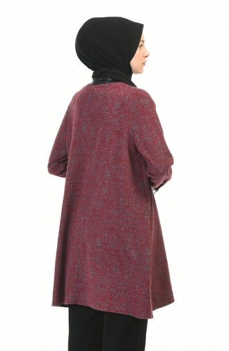 Claret red Tuniek 1583-01