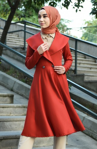 Brick Red Cape 8057-05