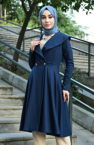 Navy Blue Cape 8057-07