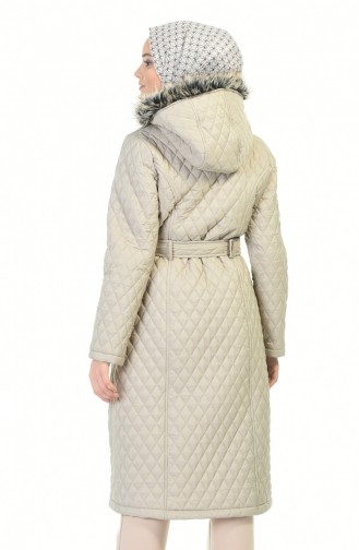 Beige Winter Coat 504319-01