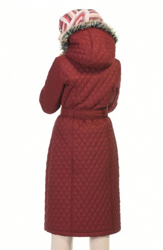 Claret Red Winter Coat 504319-03