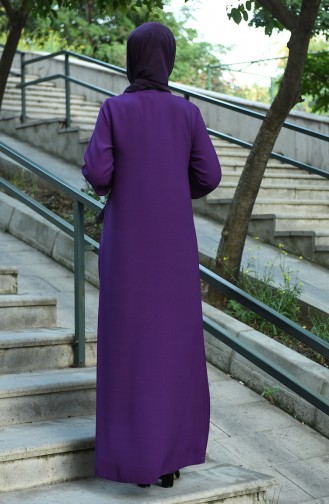 Purple Abaya 8014-04