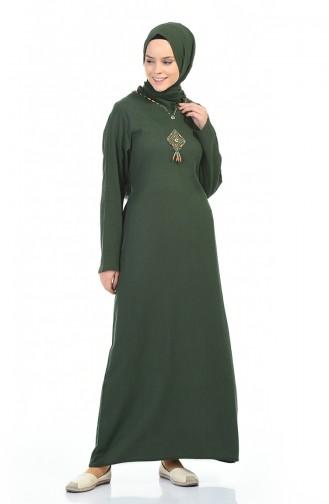 Robe Hijab Khaki 0065-01