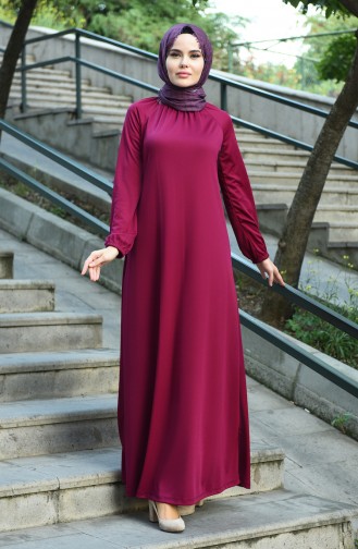 Hijab Dress Damson 1027-04