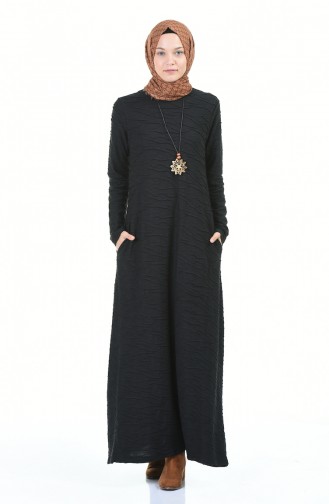 Robe Hijab Noir 0117-02