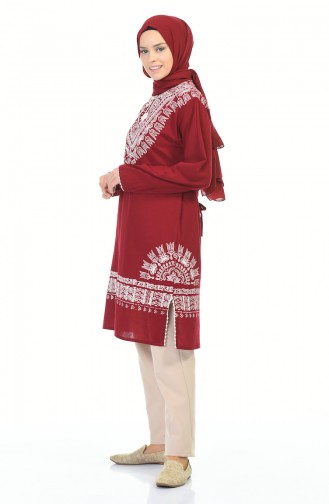 Claret red Tuniek 0055-01