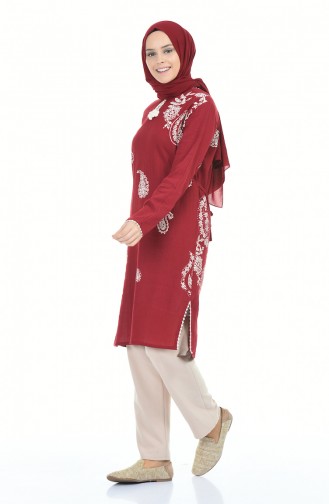 Claret red Tuniek 0506-03