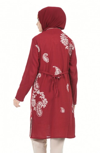 Claret red Tuniek 0506-03