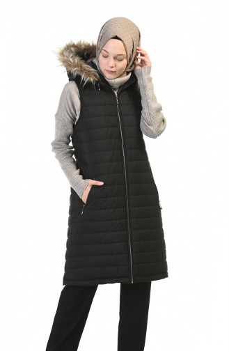 Gilet Sans Manches Noir 5136-04